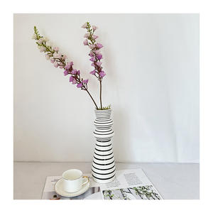 Fabbrica <span class=keywords><strong>Digitalis</strong></span> lingotto all'ingrosso decorazione per la casa cinese simulazione rami di prugna tridente <span class=keywords><strong>fiore</strong></span> di prugna pasqua nuovo anno - Product Image 1
