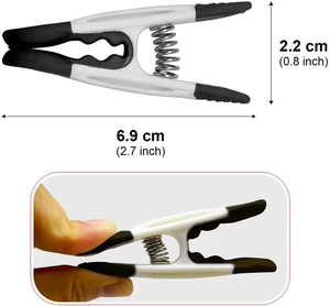 Pinces à <span class=keywords><strong>linge</strong></span> personnalisées colorées en plastique grand format, écologiques, à <span class=keywords><strong>ressort</strong></span>, pour sacs et vêtements, pour le salon - Product Image 2