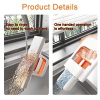 Produit phare 2025 : Essuie-glace pratique pour miroirs de bureau et de salle de bain, idéal pour comptoirs de cuisine et surfaces en verre.