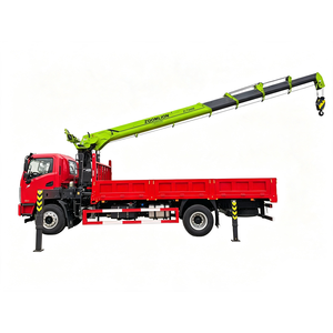 Camión grúa <span class=keywords><strong>de</strong></span> carga SHACMAN 4x4 <span class=keywords><strong>de</strong></span> 240HP con grúa telescópica, camión grúa Zoomlion <span class=keywords><strong>de</strong></span> 8 toneladas, personalizable <span class=keywords><strong>de</strong></span> fábrica - Product Image 1