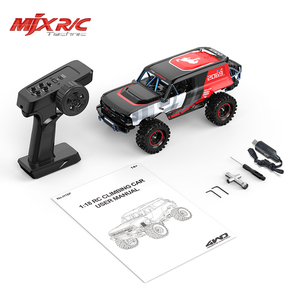 MJX H18P Licensed Ford Bronco Baja 1000 1/18 Scale 2.4G RC Brushless Metal Crawler Truck with Battery Ready-to-Go - Product Image 6