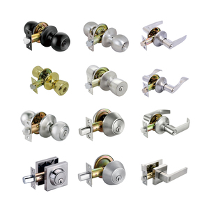 Cao an ninh nhập sự riêng tư vòng hai mặt hình trụ hình ống bóng <span class=keywords><strong>Knob</strong></span> khóa cho cửa gỗ mạ kẽm - Product Image 1