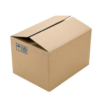 Boîte d'expédition en carton ondulé sur mesure, extra profonde, pour rideaux, tapis, textiles de maison, articles volumineux, emballage de transport