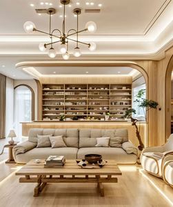 <span class=keywords><strong>Vitrine</strong></span> minimaliste en teck Bibliothèques rustiques Étagères à livres en bois Mobilier industriel pour bureau à domicile moderne et mobilier de bibliothèque - Product Image 2