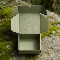 Boîtes cadeaux rigides personnalisées de luxe, faites à la main, avec logo, en carton recyclé, fermeture pliable, papier brillant