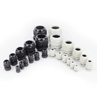Presse-étoupes en nylon résistant à l'usure série M16/M20/M25/M32 PG IP68 fil plastique étanche 100 pièces CN