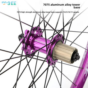 SeeMore 120 clics paire de roues tout-terrain Dirt Jump à dégagement rapide/essieu boulonné Am paire de roues de VTT - Product Image 5