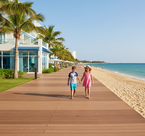 Sàn gỗ nhựa ngoài trời, ván lát <span class=keywords><strong>composite</strong></span> gỗ nhựa 3D nổi, chống thấm, ván sàn WPC đồng đùn - Product Image 5