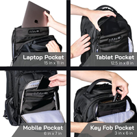 Haute qualité RFID EMP Signal bloquant la preuve Faraday sac à dos pour ordinateur portable sac pour clés de voiture téléphone portable tablette