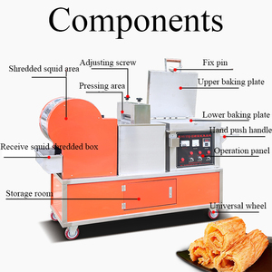 Wholesale Multi-Function <strong>Squid</strong> and Fish Baking Pressing Machine <strong>Squid</strong> Roasting Machine - Product Image 6