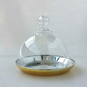 Wholesale Catering Glass <strong>Cake</strong> Dome Transparent Glass <strong>Cake</strong> Dome Glass <strong>Cake</strong> <strong>Cover</strong> - Product Image 3