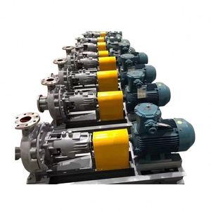 Custom IH Single Stage High Temperature Corrosion Resistant Chemical Centrifugal <b>Pump</b> - Product Image 3