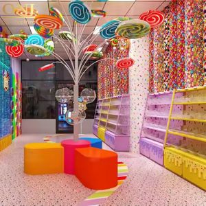 <span class=keywords><strong>Oni</strong></span> shopfitting ที่กำหนดเองลูกอมร้านค้าที่มีสีสันแสดงชั้นวางต้นไม้ขนมร้านขายขนมหวานสำหรับห้างสรรพสินค้า - Product Image 5