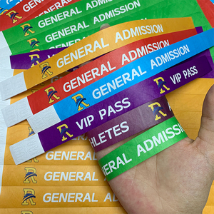 Bracelets jetables en Tyvek avec logo imprimé au laser pour événements, fêtes, spectacles, passe d'entrée - Product Image 3