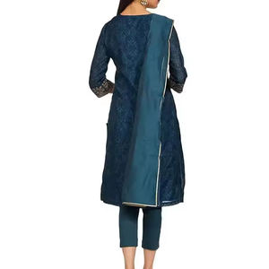 Belle robe de soirée moderne avec de belles coutures texture douce et respirante adaptée au dîner et aux rassemblements formels - Product Image 3