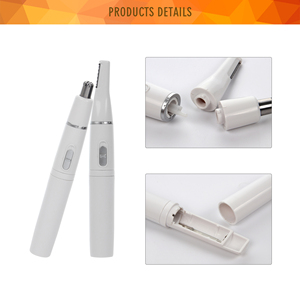 Kemei 2019 — tondeuse à cheveux 2 en 1 pour hommes et femmes, Mini outil de rasage Facial, épilateur pour sourcils, nez, jambes, pince à cheveux, c2 824, Top quality - Product Image 4