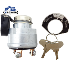 Interrupteur d'allumage pour excavatrice E301 E302 E303 E304, interrupteur à clé de démarrage, pièces électriques pour machines de construction 4344611 - Product Image 1