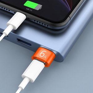 อะแดปเตอร์ 6A OTG Type C ตัวเมีย เป็น USB ตัวผู้ รองรับการชาร์จเร็ว ถ่ายโอนข้อมูล ใช้กับแฟลชไดรฟ์ ชาร์จไฟ และแปลงไฟสำหรับโทรศัพท์มือถือ - Product Image 5