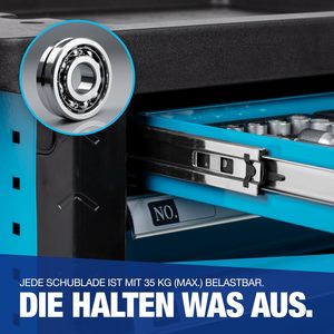 Peaktop 6 Drawers Metal Roller <strong>Tool</strong> Cabinet <strong>Tools</strong> <strong>Set</strong> Box With 220 PCS Hand <strong>Tool</strong> <strong>Set</strong>