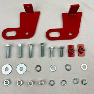 2 Pezzi Staffa di Montaggio <span class=keywords><strong>Gancio</strong></span> <span class=keywords><strong>Traino</strong></span> Posteriore Sinistro e Destro per Suzuki Jimny JB64W JB74 2019-2026 - Product Image 5
