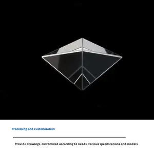 정밀 앵글 크기 처리를 지원하는 삼각 프리즘 고정밀 K9 광학 유리 고광 투과율 - Product Image 5