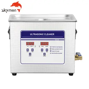 Skymen limpador de vinil, limpador ultrassônico 031s 1.7 gllons, gravadores, máquina de limpeza de vinil ultrassônica, 180w 6.5 l