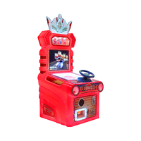 Machine de jeux électroniques d'arcade de course pour enfants à pièces 220V métal et matière plastique pour l'amusement