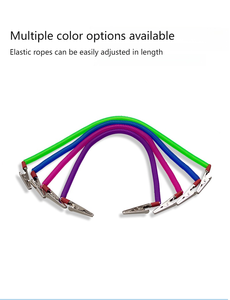 Pinces à bavoir dentaires flexibles à ressort - Pinces à foulard multicolores à double extrémité pour la <span class=keywords><strong>fixation</strong></span> des serviettes des patients en clinique dentaire - Product Image 5