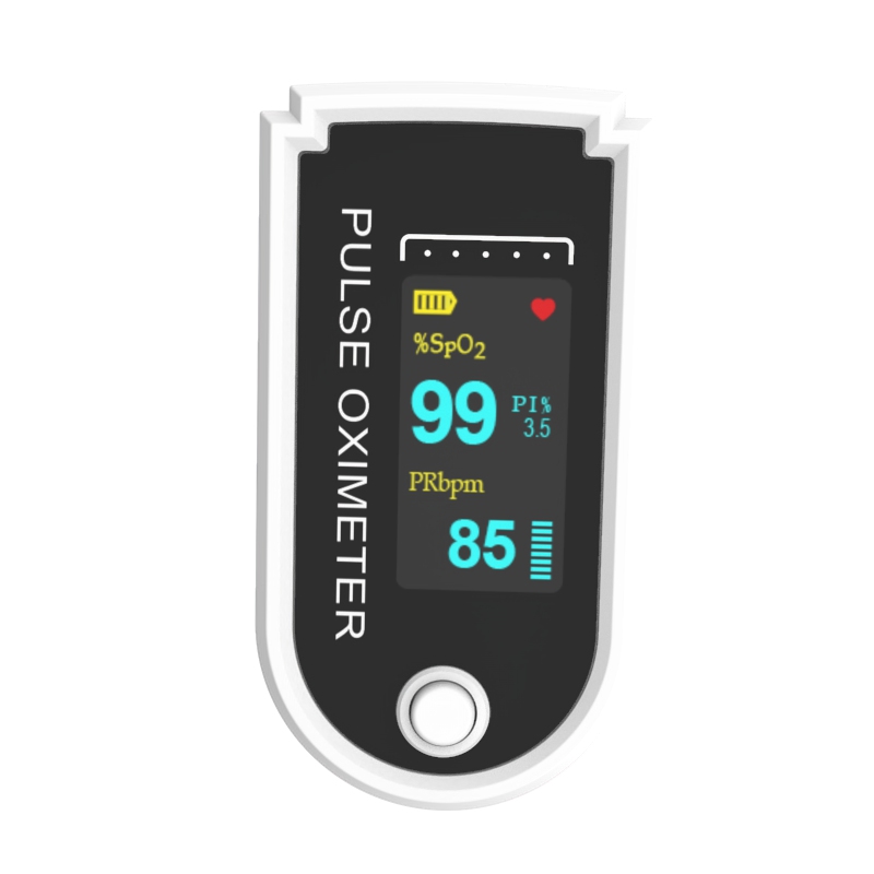 Saturation Oxygen Monitor Fingertip Finger Pulse For Heart Rate Measurements