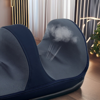 Masseur de mollets et de jambes entièrement automatique avec vibration pétrissante et compresse chaude, appareil de massage électrique des pieds pour la thérapie à domicile
