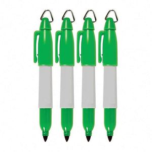 Juego de Marcadores Permanentes Mini con Gancho, Tinta No Tóxica, para Regalos Promocionales al por Mayor, con Logotipo Personalizado - Product Image 1