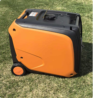 5kW Stromer zeugung Tragbarer Generator für geräuscharmen Benzin-Benzin-Wechsel richter mit geringem Kraftstoff verbrauch