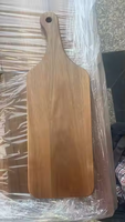 Planche à découper en bois d'acacia avec poignée pour la cuisine, accessoires de cuisine, articles ménagers, fabrication en usine