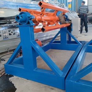 स्वचालित शीट धातु कोइल स्टील स्ट्रिप इलेक्ट्रॉनिक फ्लैट डीकोइलर रोल बनाने प्रेस के लिए 5 टन इलेक्ट्रिक स्टील कॉइल अनकोइइलर - Product Image 6