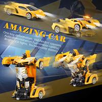 Voiture RC Robot Transformable EPT OEM 1:18 6CH avec Déformation et Rotation à 360 Degrés - Expert, Portée 30m, Intérieur/Extérieur, pour Garçons