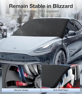 Cubierta Magnética para Parabrisas de Coche 2024, Protector de Parabrisas Resistente para Nieve y Hielo, Protección contra Heladas para Todas las Estaciones - Product Image 3
