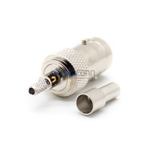 BNC nữ kết nối cho RG174 Hàn uốn loại RF Đồng Trục CCTV phụ kiện cáp jack BNC kết nối - Product Image 2