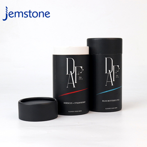 Emballage en tube de carton pour thé en vrac, thé aux herbes, thé aux fruits, thé aux fleurs, pour la vente au détail - Product Image 3