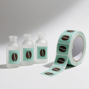 Tùy Chỉnh Tinh Tế Giấy Nhãn Dán Nhãn Chai Hình Dạng Không Thường Xuyên Cuộn Không Thấm Nước Vinyl Cho Công Ty Thương Hiệu Bao Bì Sản Phẩm - Product Image 1