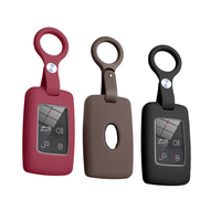 Housse de protection pour clé intelligente en silicone de qualité supérieure, pour clé intelligente, compatible avec Land Rover Range Rover Sport Evoque Defender