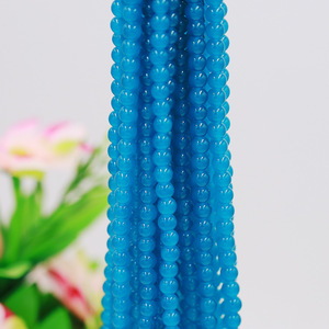 ガラス4/6/8/10mmクリスタルラウンドビーズルースビーズブレスレットジュエリー製作ガラスラウンドビーズ - Product Image 5