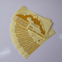 Pegatina personalizada resistente a los rayos UV, calcomanías con letras, nueva transferencia de conductor, pegatina de vinilo reflectante para parachoques troquelado