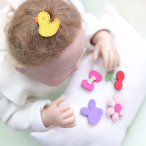 Accesorios <span class=keywords><strong>para</strong></span> el Cabello <span class=keywords><strong>para</strong></span> Niñas, <span class=keywords><strong>Bebés</strong></span> y Niños Pequeños, Adorables Pinzas de Cristal <span class=keywords><strong>con</strong></span> Dibujos Animados <span class=keywords><strong>para</strong></span> Recoger Cabello Rebelde, Fino y Escaso - Product Image 2