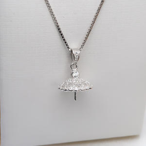 Pendentif Baotou en argent S925, grand pendentif pour serre-tête féminin, plateau vide pour bijoux en perles personnalisés, composants de bijoux DIY - Product Image 4