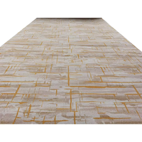 Breiter Webstuhl Teppich Bankettsaal Bodenbelag Polyester bedruckter Teppich Luxus muster Design Teppich für 5-Sterne-Hotel
