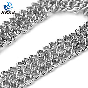 TC1408-D Anjing Besar Tahan Lama Dapat Disesuaikan Rantai Tiga Baris Berat Kerah Choke Martingale - Product Image 6