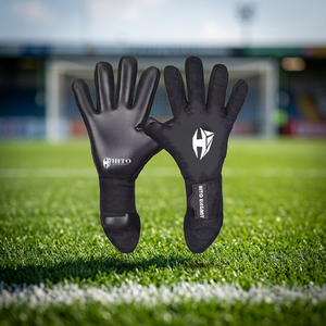 Guante de portero de látex transpirable con logo personalizado, espuma de alta densidad, palma plana, corte negativo, protección para el pulgar y diseño T-Tab, venta al por mayor - Product Image 2