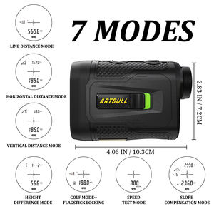 नए उत्पादों 6x आवर्धन लेजर रेंजफाइंडर 1000yd गोल्फ शिकार रेंज फाइंडर और चुंबकीय माउंट के साथ - Product Image 3