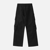 Pantalon tactique de combat personnalisé pour homme à 8 poches, taille mi-haute, style cargo utilitaire, design patchwork, couleur claire, blanc, écologique