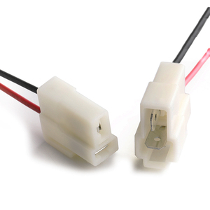 汽车喇叭线束2针白色7-8系列汽车喇叭电线通用线束端子连接器 - Product Image 5